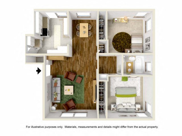 Boyle Heights, Los Angeles CA Apartments for Rent - Wyvernwood | 2x2 flat